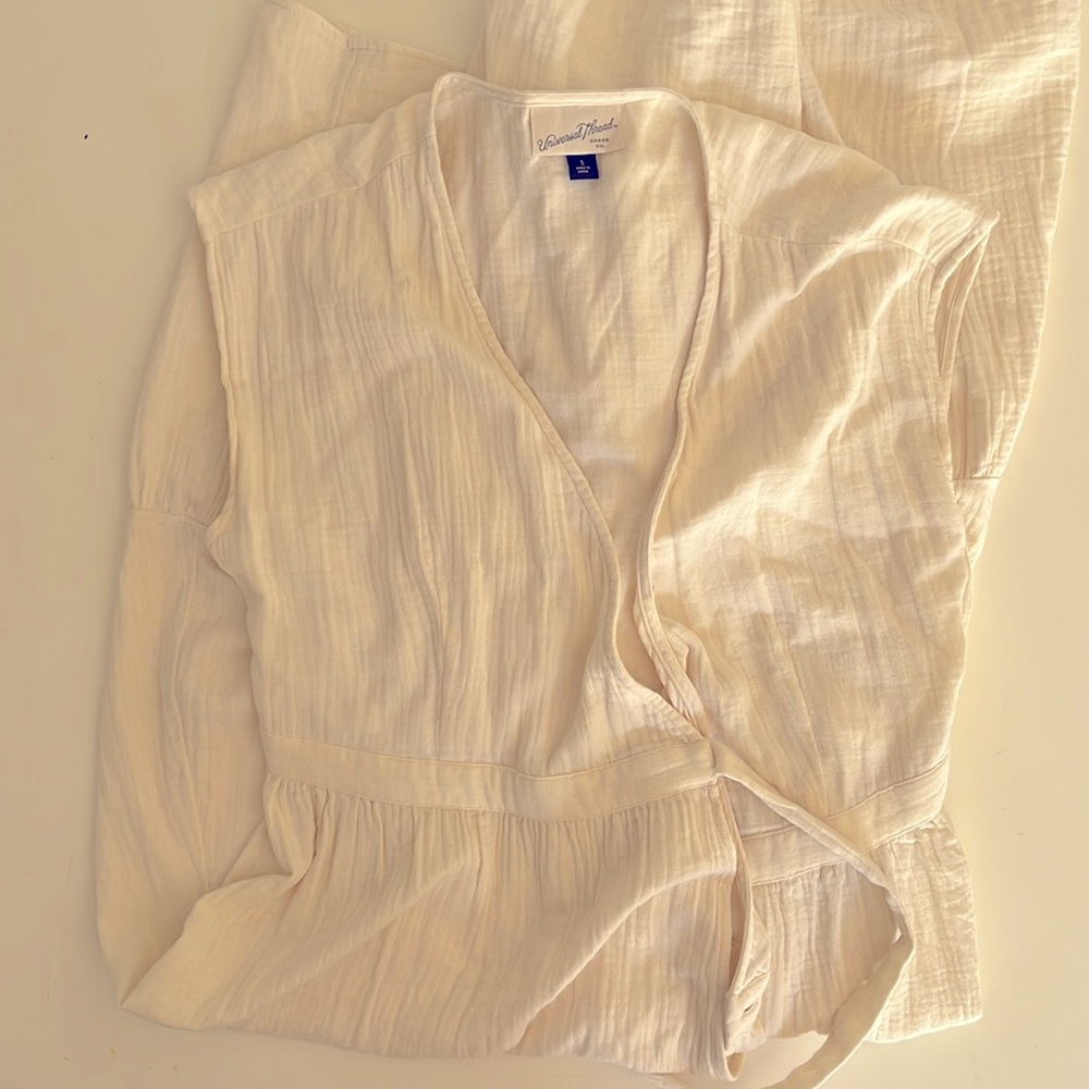 Universal Thread Gauze Wrap dress